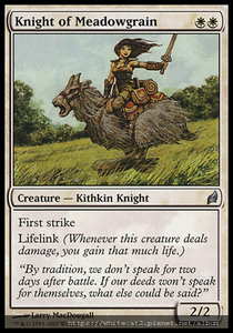 [MTG套牌]純白潔英(Kithkins) – 2008年世界四強